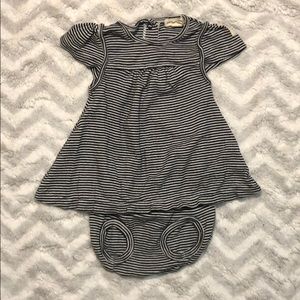 Organic Cotton Burt’s Bees Dress w/ Diaper Cover